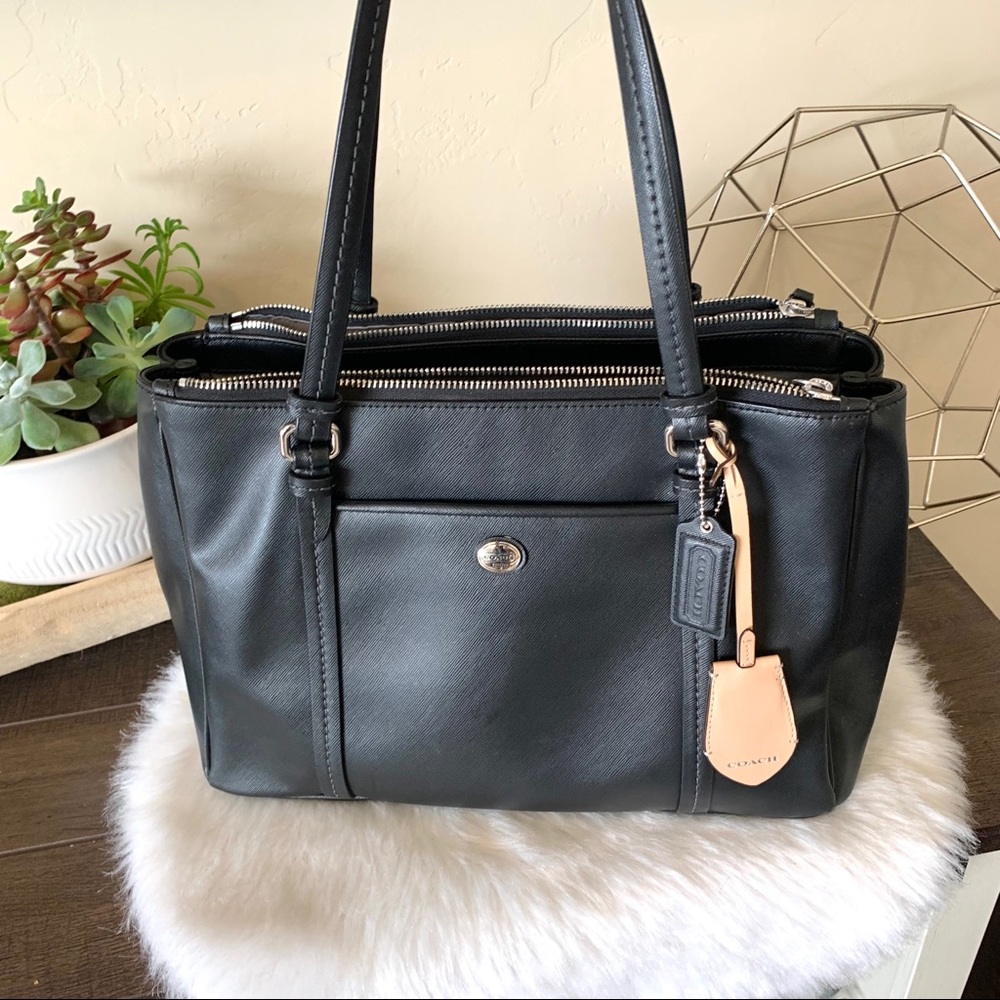 Coach Black Tote Bag